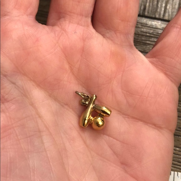 Vintage Bowling Charm Bracelet Pendant Pins & Ball - Picture 7 of 7